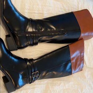 SO Trixie Brown and Black Boots